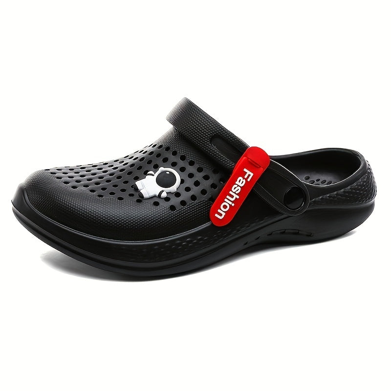 Women's Flat Clogs Sandals Adjustable Strap Non Slip Outdoor Beach Slippers