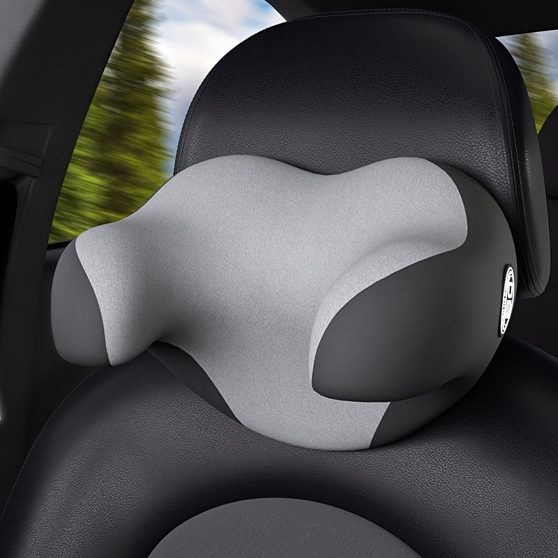 3D Memory Foam Neck Pillow for Car Seat and Truck, Lumbar Support Cushion