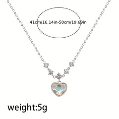 Heart Pendant Necklace for Girls Birthday Gift
