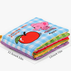 Baby's English Cognition Book Sound Paper for Learning Fun