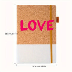 Customizable Plain Ruling Notebook w/ Straw & Bones Plasters