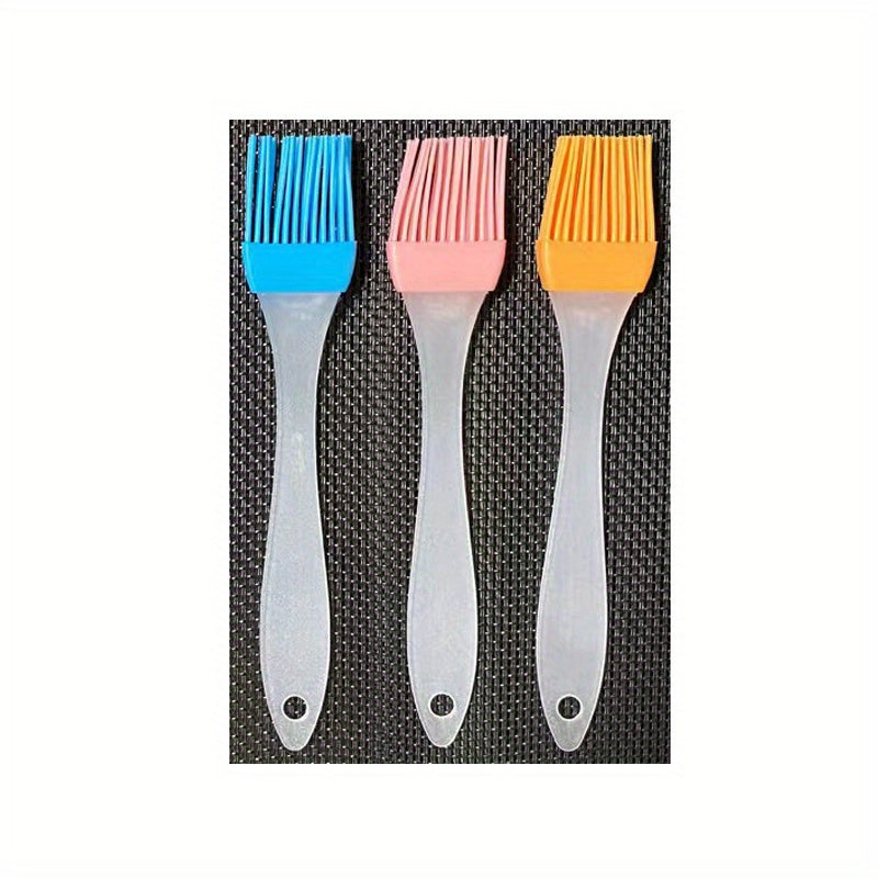 6pcs Silicone Portable Barbecue Baked Food Brush Kitchen Pancake Brush