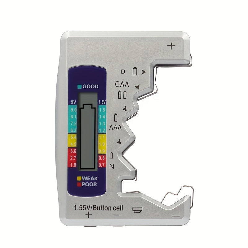 Digital Battery Tester for AAA CAA D 1 5V Button Cell Batteries