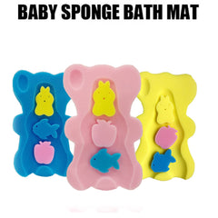 Newborn Bath Basin Set with Rack and Sponge Mat