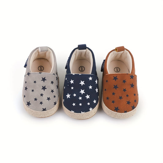 Baby Boys Slip On Walking Shoes Lightweight Comfortable Non Slip Flat Shoes