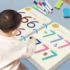 Educational Drawing Magic Practice Book for Ages 3-8