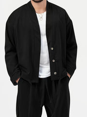 Men's 2 Piece Casual Jacket & Sweatpants Set for Spring Autumn