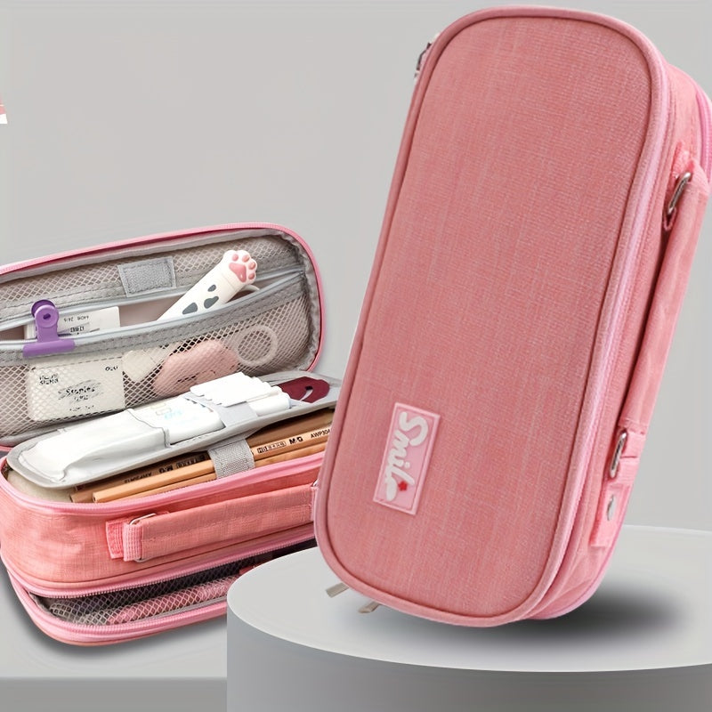Large Capacity Pencil Pen Case Bag for Students