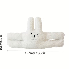 Plush Rabbit Bear Doll Baby Door Stopper Safety Cabinet Door Clip