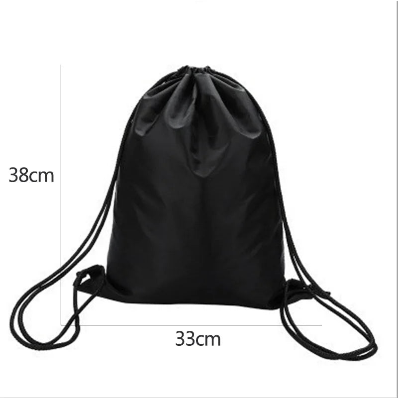 Waterproof Beach Swimming Drawstring Backpack Gym Storage Bag