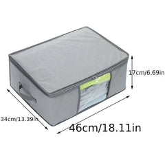 Dustproof Zipper Bag Clothes Organizer Large Capacity