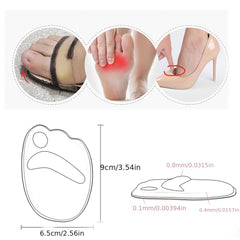 Metatarsal Pads Ball Of Foot Cushions High Heel Inserts Insole Pads