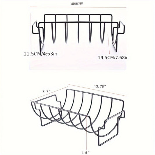 Portable Non-Stick BBQ Rack for Outdoor Cooking