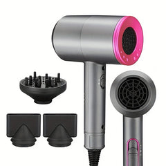 2000W Hair Dryer With Diffuser Powerful Ionic Blow Dryer AC Motor Hot Cold Wind