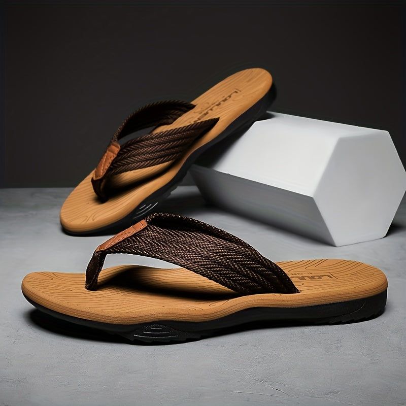 Men's Arch Support Flip Flops Lightweight Non slip Thong Sandals