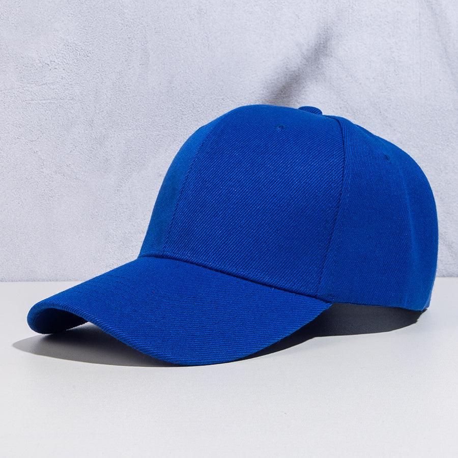 Versatile Baseball Cap Casual Solid Peaked Cap Sun Hat