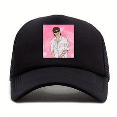 Men's Hip Hop Baseball Cap Sunscreen Mesh Trucker Hat