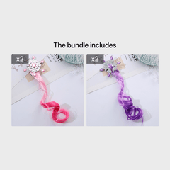 Gradient Ponytail Roll Hair Extension Hair Clip
