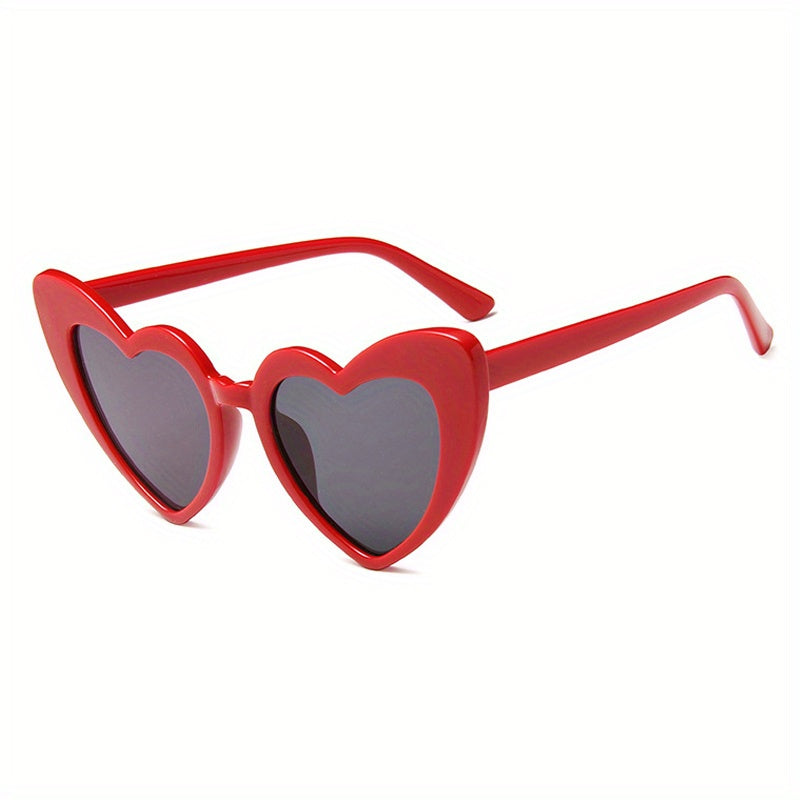 Y2K Heart Sunglasses For Women Men Love Theme UV400 Shades