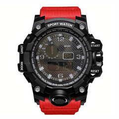 Large Dial Sports Electronic Watch for High School Boys