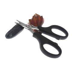 Retractable Lanyard Fishing Scissors Stainless Steel Outdoor Accessories