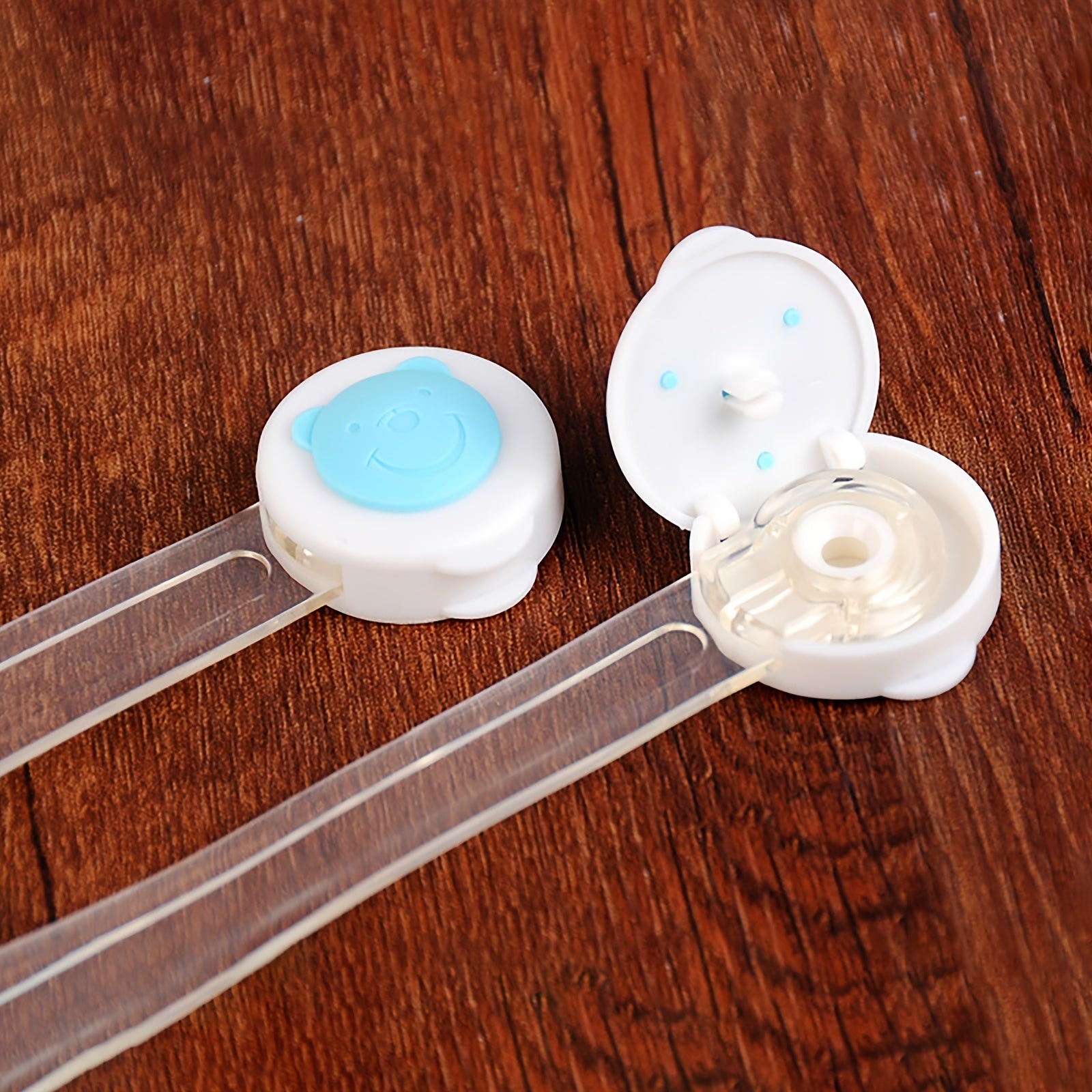 2pcs Child Safety Lock Smiling Face Style Drawer Lock