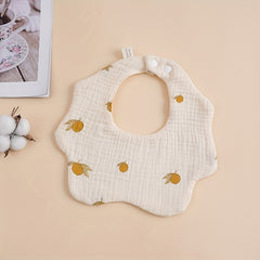 Six Layer Gauze Baby Bib 360 Rotatable Towel