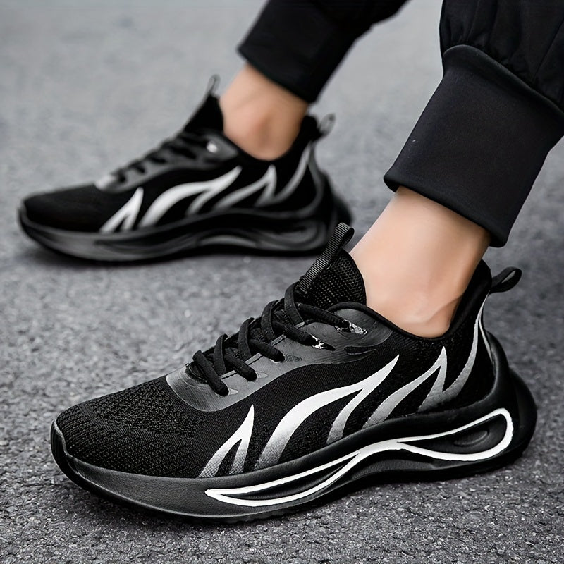 Women's Lace-up Outdoor Mesh Sneakers Soft Sole Running Shoes