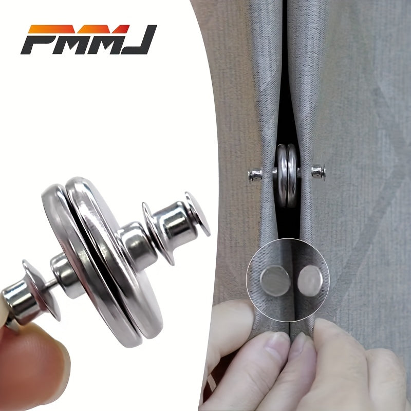 5 Pairs Magnetic Clip Curtains Anti Light Leakage Strong Shade Door Curtains