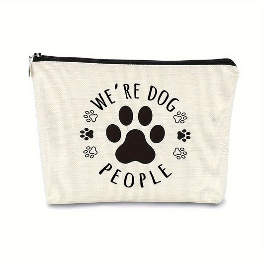 Cat Print Zipper Cosmetic Bag, Secret Birthday Gift