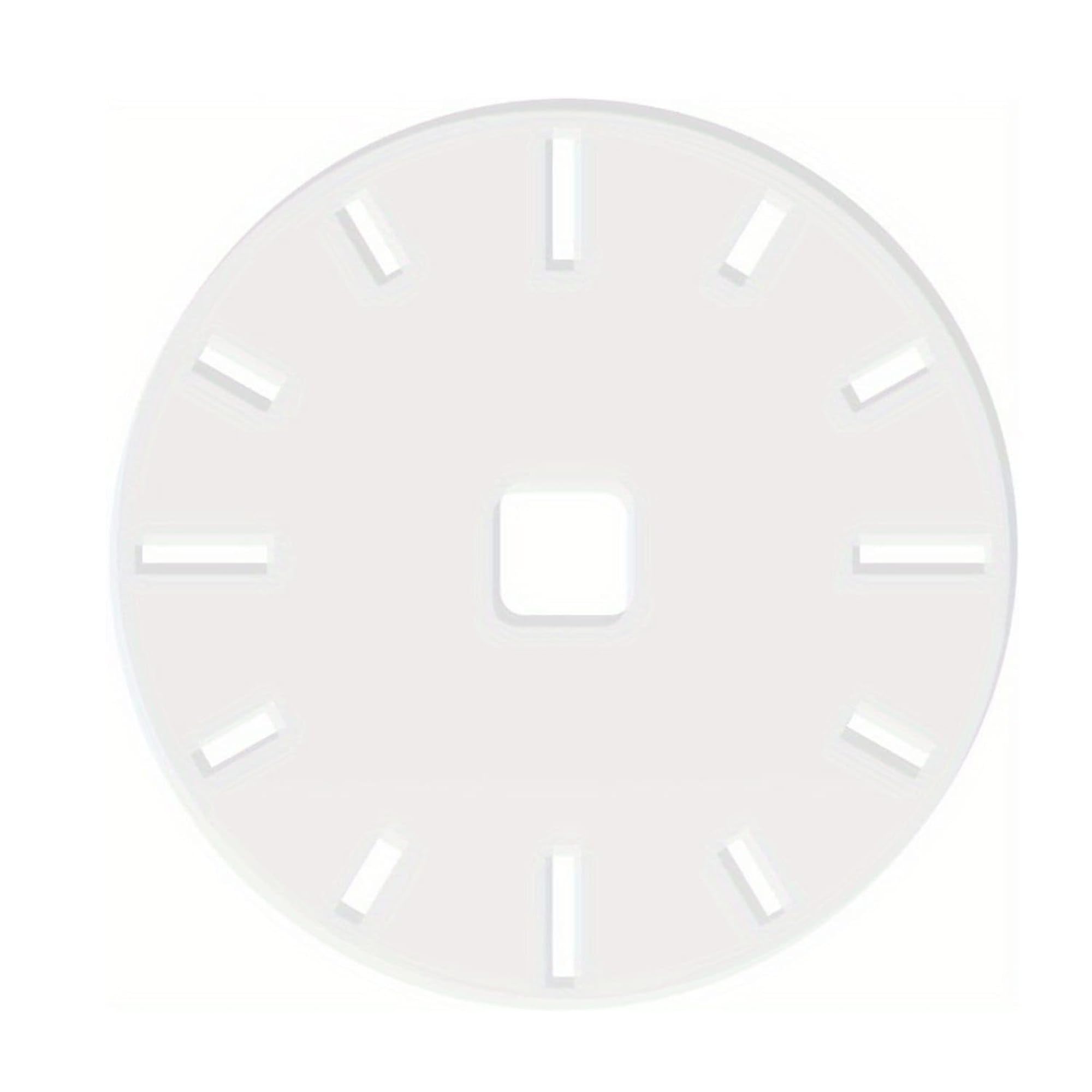 Clear Clock Face Template for Acrylic Clock Design – CRAZE