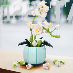 Colorful ABS Cactus and Flower Garden Set Toy 464pcs