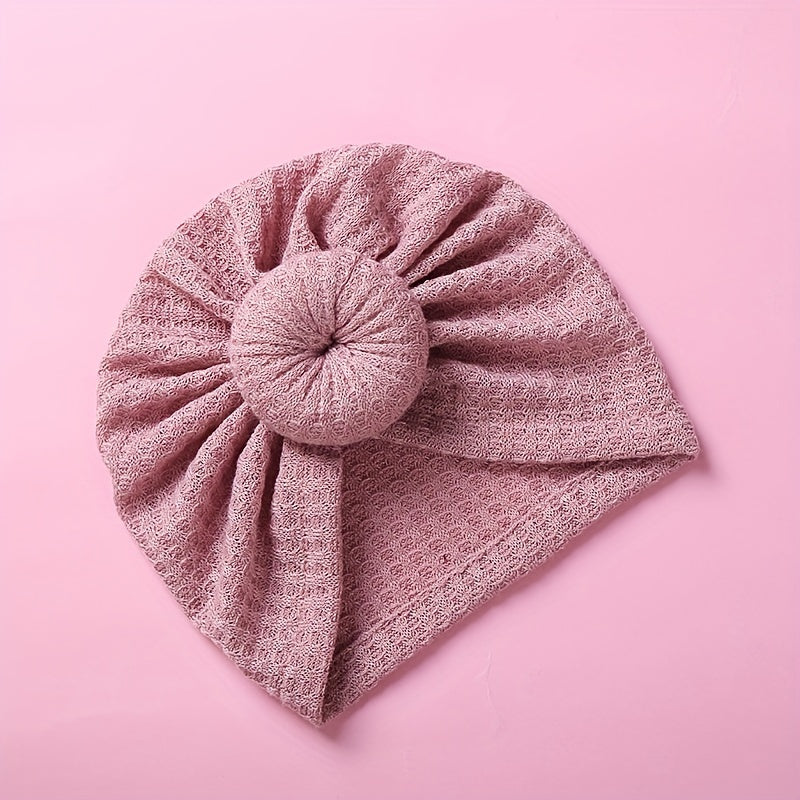 Baby Knot Turban Stretchy Head Wrap Soft Beanie Hat