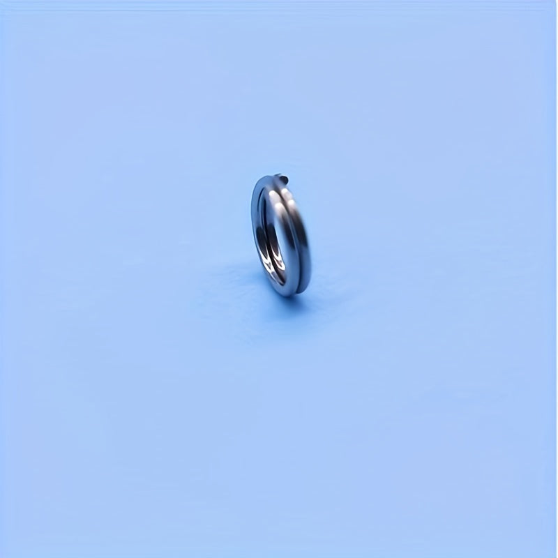 100pcs Stainless Steel Open Rings For Lures Fishing Accessories