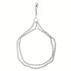 Punk Double Layer Thigh Chain Vintage Lobster Clasp Key Chain Unisex