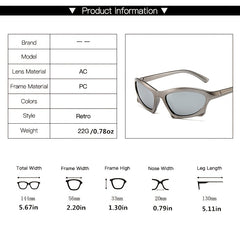 Rectangle Sport Sunglasses UV400