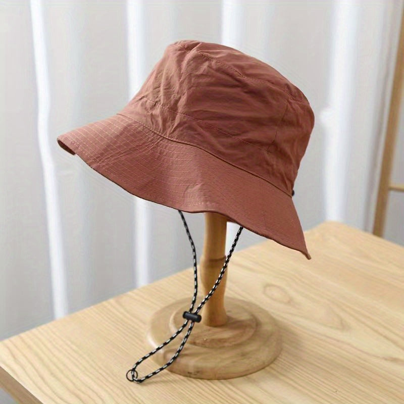 Outdoor Packable Bucket Hat Sunshade Waterproof Fishing Hat