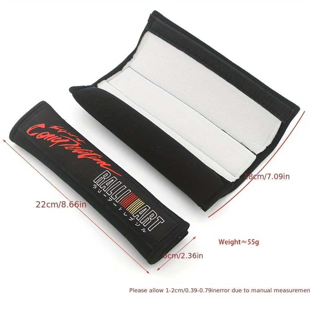 Universal Thickened Seat Belt Shoulder Protectors - Set of 2