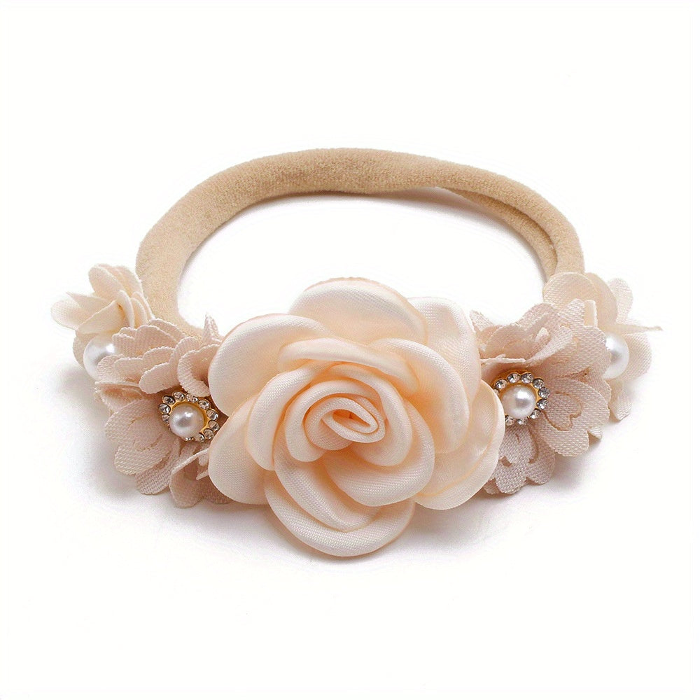 Flowers Headband Hair Accessories for Baby Girls