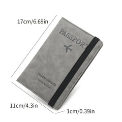 Anti Theft RFID Card Passport Bag for Travel