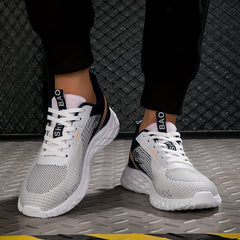 Men's Breathable Running Shoes Non Slip Sneakers For Outdoor Activities