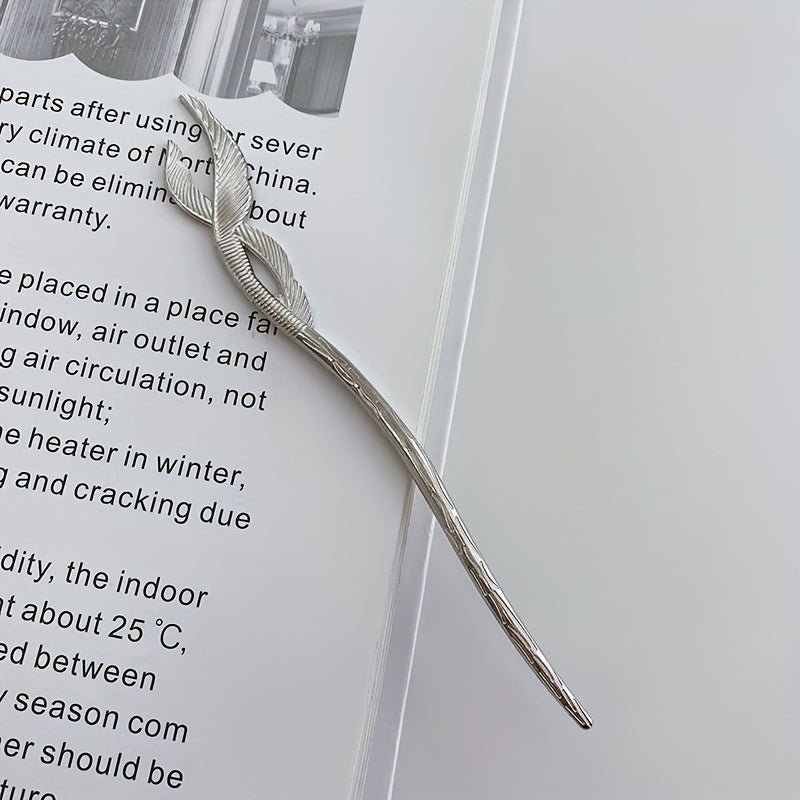 Silvery Fishtail Hairpin Hair Stick for Women