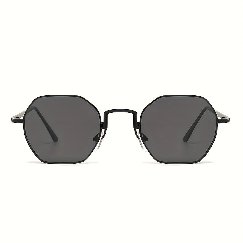 Steampunk Metal Sunglasses Round Frame UV Protection