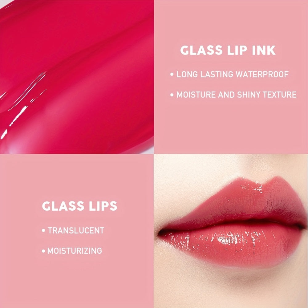 SANIYE Cherry Lipstick Matte Lip Tint Waterproof Long Lasting