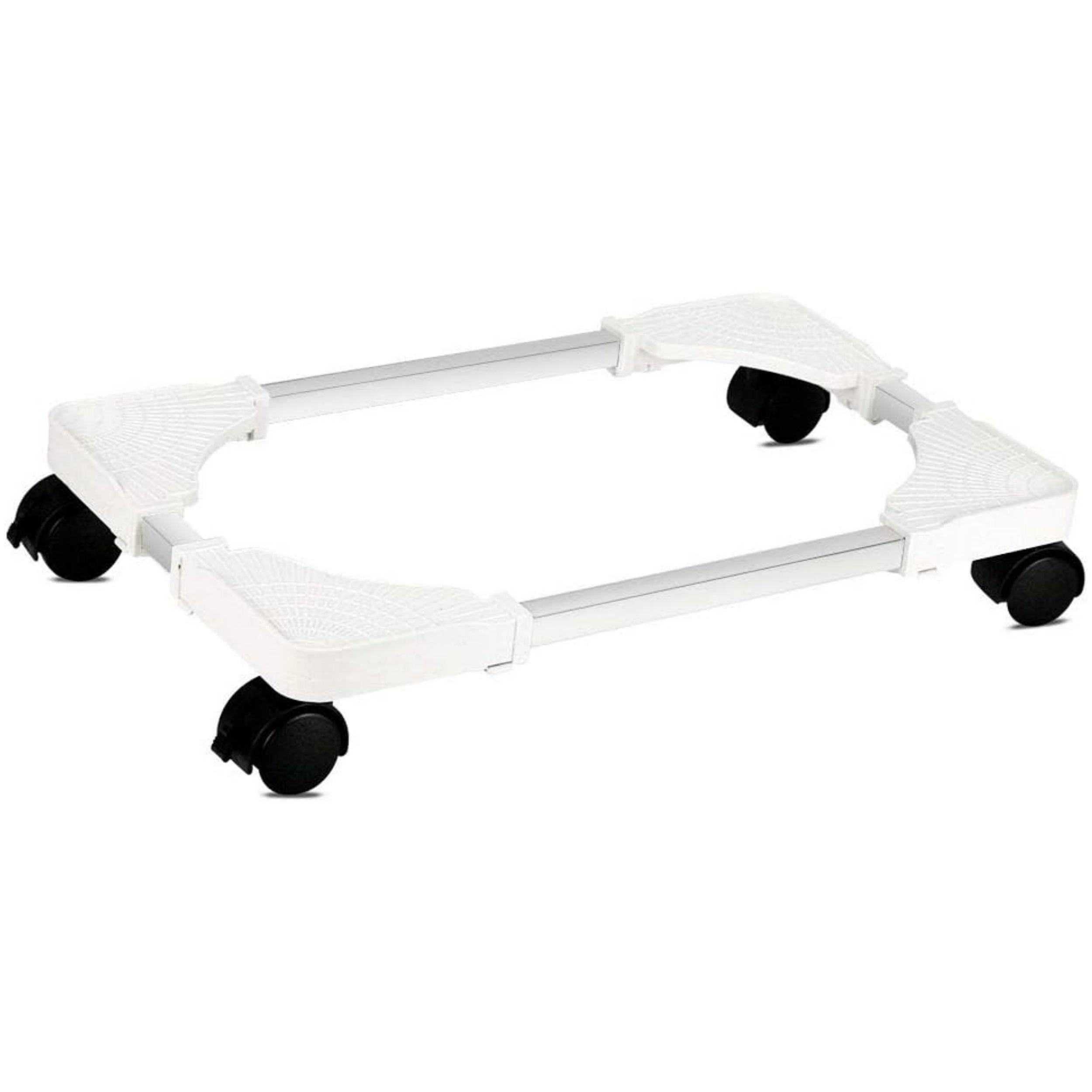 Adjustable Computer Tower Stand with 4 Wheels, Fits Most PC