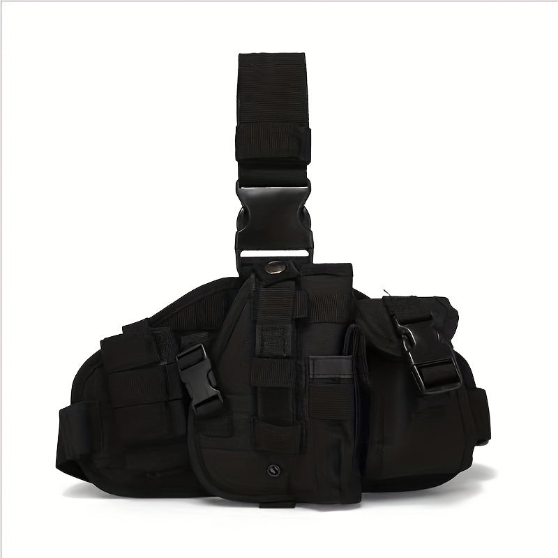 Tactical Leg Rig with MOLLE Pouches