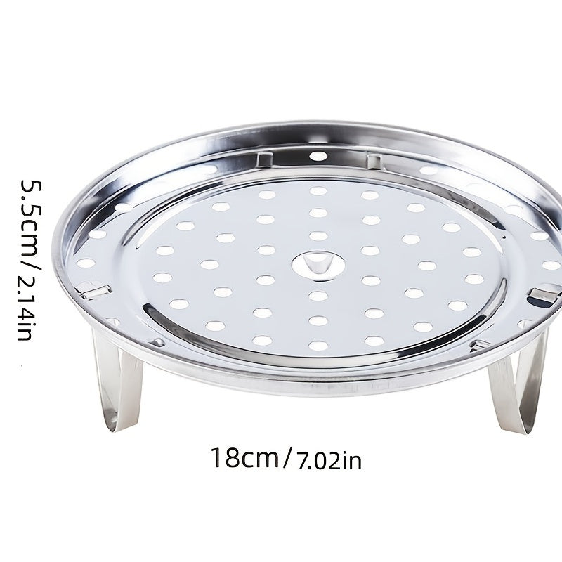 Stainless Steel Steaming Rack Stand for Canning Pressure Cooking Toasting