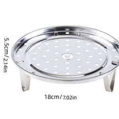 Stainless Steel Steaming Rack Stand for Canning Pressure Cooking Toasting