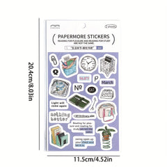2 Sheets Hot Party Sugar List Stickers For Scrapbooking DIY