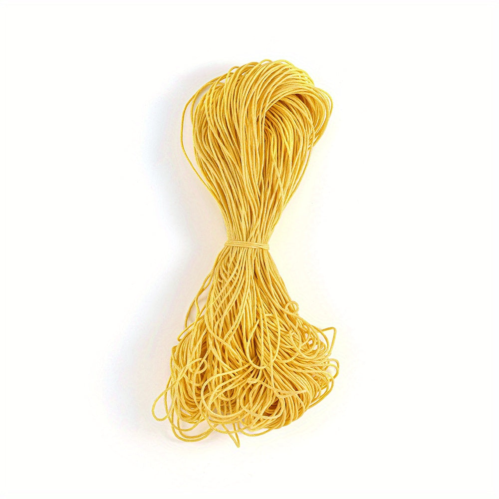 43" 1mm Waxed Thread Leather Cord DIY Jewelry Making Accessories